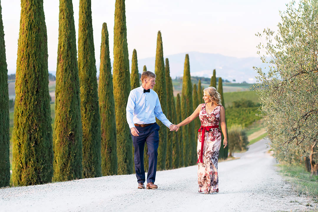 Символическая свадьба для двоих в Умбрии, фотосессия в Тоскане 