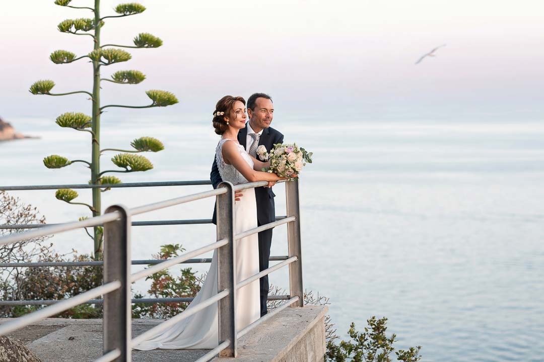 Wedding in Liguria. Wedding photographer and planner in Italy title=