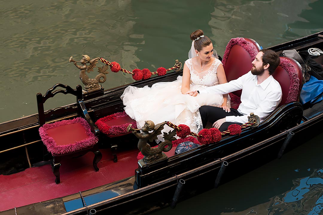 свадьба в гондоле венеция